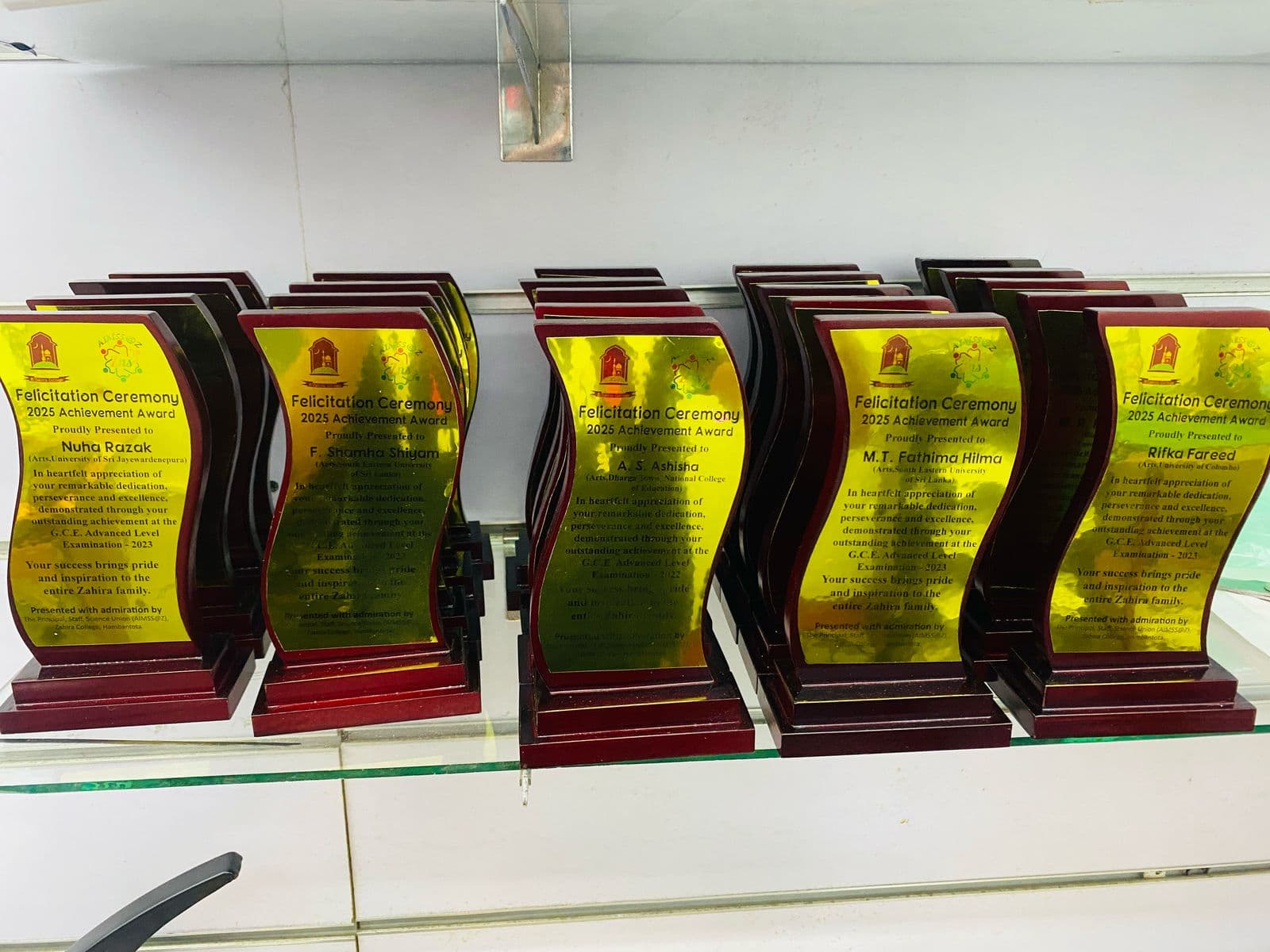 Sponsored by AIMSS@Z to felicitate the academic year 2024/2025 State University and National College of Education enrolled students
